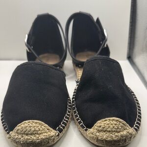 Black Espadrille Sandals